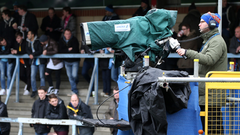 FA Cup match being played in the UK